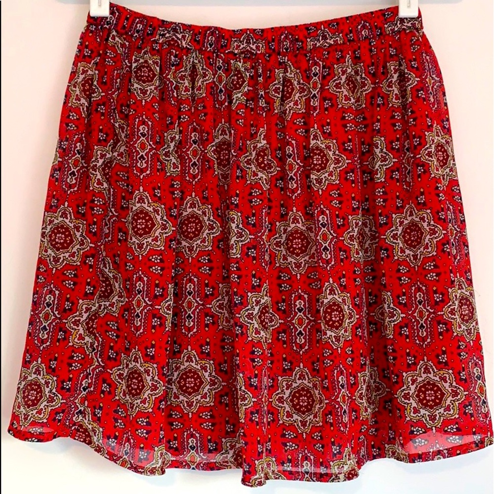 Hollister Chiffon Mini Skirt